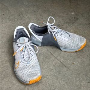 Nike Metcon Orange and Blue Athletic Sneaker